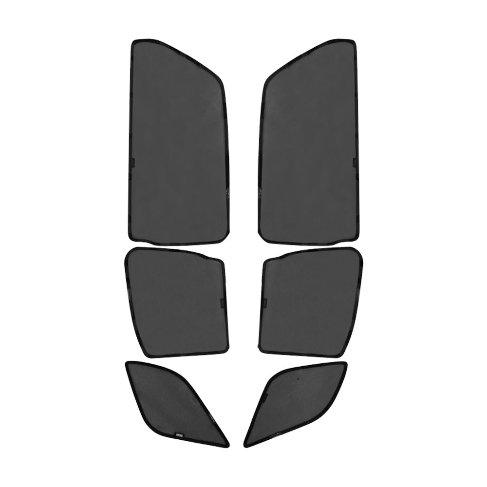 6x Foldable Window Mesh Sun Shade Suitable For Ford Everest UA 2015-2022-0