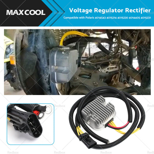 Voltage Rectifier Regulator Suitable for Polaris 4014543 4015214 4015230 4014405-0